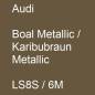 Preview: Audi, Boal Metallic / Karibubraun Metallic, LS8S / 6M.